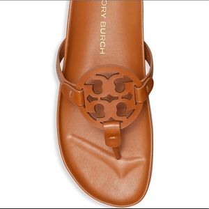 Tory Burch Miller Cloud Leather Thong Sandals